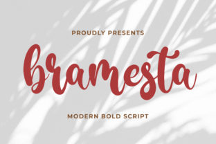 Bramesta: The Bold Script Font for Scroll-Stopping Designs