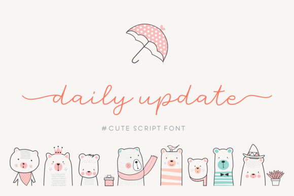 Daily Update: A Sweet Script Font for Branding