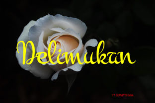Delimukan: A Handwritten Font for Modern Editorial Design