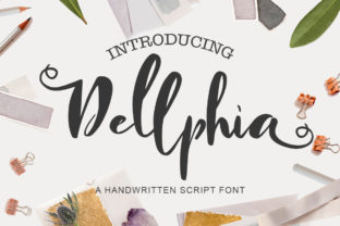 Dellphia: The Script Font for Scroll-Stopping Social Content
