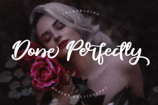 Done Perfectly: The Script Font That Elevates Brand Identity