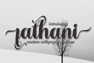 Fathani Font: Modern Calligraphy for Branding