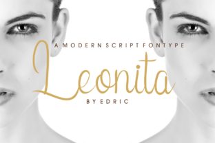 Leonita Typeface for Modern Editorial Design