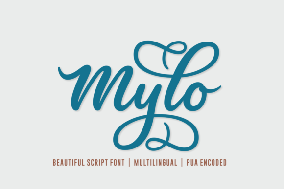 Mylo: A Modern Script Font for Digital Brands