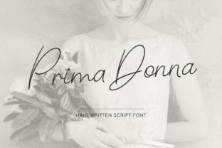 Prima Donna: A Bold Script Font for Editorial Design