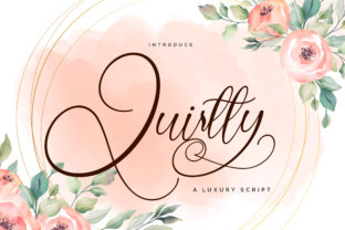 Quirtty: A Script Font That Elevates Brand Identity