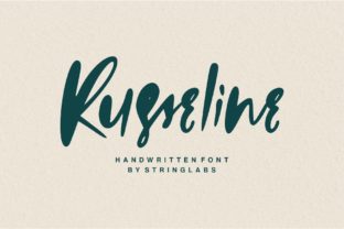 Russeline: A Sweet Script Font for Editorial Design