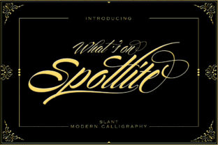 Spotlite Slant: A Handwritten Font for Web Design