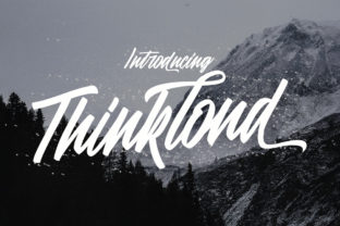 Thinkloud: A Bold Display Font for Impactful Campaigns