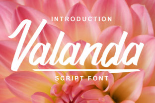 Valanda Typeface: A Designer’s Guide to Natural Script Charm