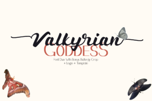 Valkyrian Goddess Duo: A Crafter’s Font Guide