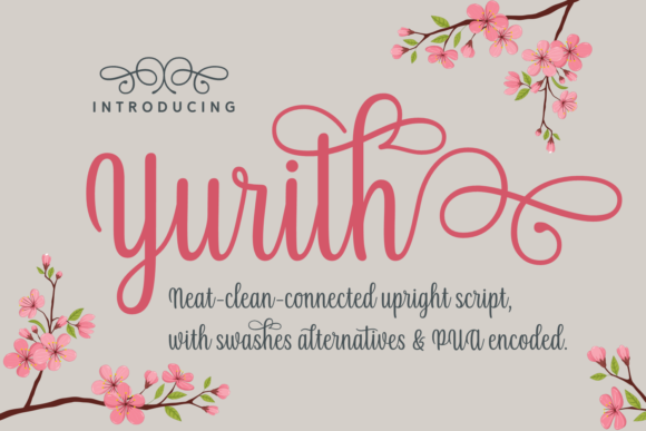Yurith Font: A Sweet Script for Crafters